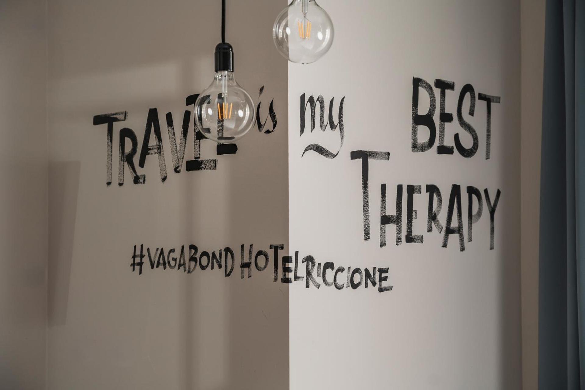 Hotel Vagabond Риччоне Екстер'єр фото